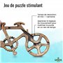 Logica Jeux Art. Vélo d'Amsterdam - Casse-tête en Métal/Alliage - Cast Puzzle - Difficulté 3/6 Difficile