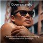Ray-Ban Meta RW 4006 Wayfarer Lunettes de Soleil Unisexe, Noir/G-Vert Classique, 50/22/150