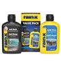 Rain-X Anti-Pluie et Anti-Buée - Protection Pare-Brise et Habitacle Contre la Pluie et la Condensation - 2 x 200 ML