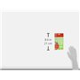 APLI Lot de 20 feuilles de gommettes de formes assorties
