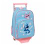 Cartable Lilo & Stitch Happy Bleu ciel 26 x 11 x 67 cm 26 x 34 x 11 cm