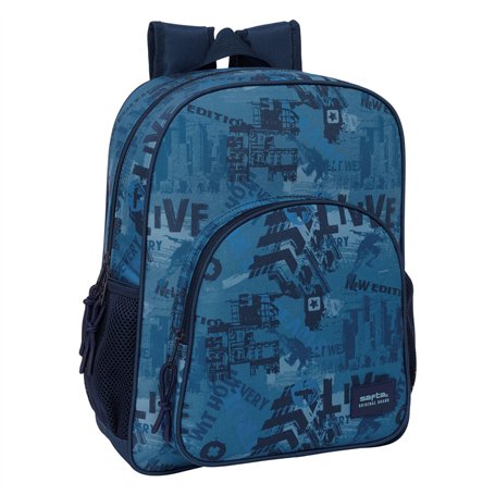 Cartable Safta New edition Blue marine 32 x 38 x 12 cm