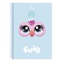Carnet Furby Bleu ciel A5 80 Volets
