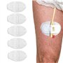 Autocollants de fixation de stabilisation de cathéter - Support de sac de jambe de tube urinaire Coussinet adhésif antidérapant