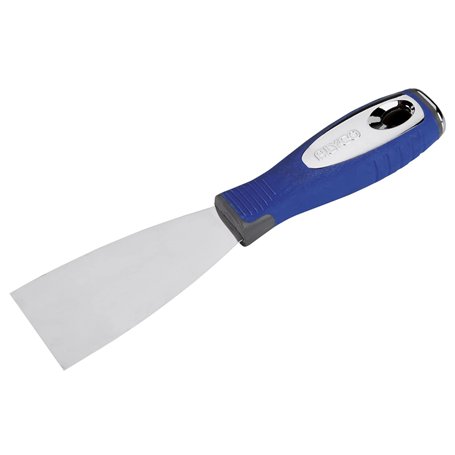 Alyco 196411 – Spatule inox manche ergonomique bi-matière 80 mm