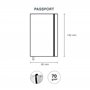 format Passport 90 x 140 mm