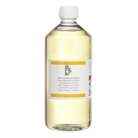 Lienzos Levante 0350144001 - Vernis de Dammar Brillant en Bouteille de 1000 ML