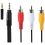 Padarsey Câble auxiliaire audio vidéo 3