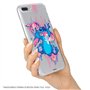 Coque pour iPhone 7 - iPhone 8 Officielle Lilo & Stitch Stitch Graffiti pour protéger votre téléphone. Coque en silicone souple 