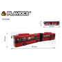 PLAYJOCS GT-6258 Bus Urbain, 41cm - Véhicule Voiture Auto de Jeu Miniature modèle À L'Échelle