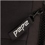 Pepe Jeans Ren Sac à dos Noir 32x44x15 cms Polyester 21.12L