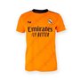 Real Madrid - Ensemble maillot et pantalon saison 24/25, Vini Jr., enfants 10 ans, réplique avec licence officielle, orange, 10