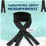 DOJA Barcelona | Fermeture Éclair Double Curseur | Pack 1 | Fermeture Impermeable Nº7 | Longueur 95cm | Nylon | Double Curseur F