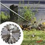 Avalon - Disque à 20 Dents Anti-Rebond pour débroussailleuse, Lame spéciale pour tiges ligneuses 255 x 1,6 mm, Longueur de la de