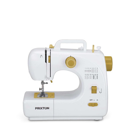 PRIXTON Machine à Coudre P120 avec 16 Points de Couture