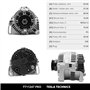 TT11247 PRO. Alternateur 12V 75A compatible avec DACIA, NISSAN, RENAULT