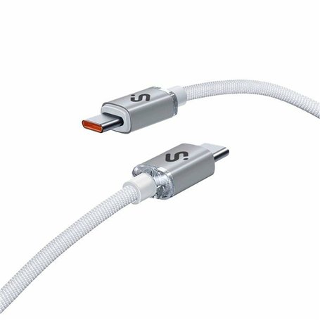 Câble USB-C vers USB-C Subblim SUBCAB-C06010 1 m Blanc