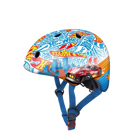 DQB DeQUBE Casco Infantil Ajustable Hot Wheels Casque