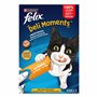FELIX | Deli Moments | Chat |Savoureuses friandises liquides pour Chat et Chaton | Au Poulet | Sachets| Portion Individuelle |4x