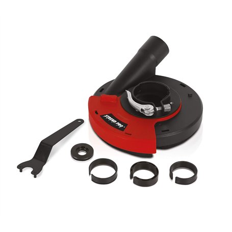 Hotte aspirante pour meuleuse d'angle 125mm / 115mm | FIT UNIVERSEL | aspiration flexible pour disque diamant 125mm | aspiration