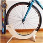 Tori - Porte-vélo réglable autoportant, en bois, pour roues d'une épaisseur de 2,7 cm à 9,6 cm, pour vélo de course, route, VTT,