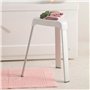 Tabouret Lifetime Blanc 25 x 29 x 45 cm Salles de bains
