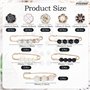 110 Pièces Boutons de Broche de Chemise