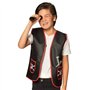Boland- Weste Veste, Unisexe-Adulte, 10204065, Rouge/Noir, 4-7 Ans