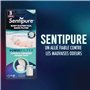 Sentipure® Filtre anti-odeurs pour seau à couches - absorbe mauvaises odeurs, les gaz d'ammoniac dangereux, compatible avec seau