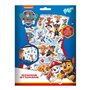 PAW PATROL - PAW PATROL 720879 Autocollants de fenêtre avec plus de 70 autocollants statiques - 1 compte