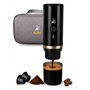 Aqiila Machine à Café Expresso Portable 20 Bars – Auto-Chauffante & Rechargeable USB-C (7500mAh) – Café Moulu & Capsules – Idéal