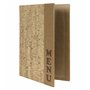 Securit Box Cartes-Menu Design Cork - Contenant 10 Cartes - avec Chacune 8 Vues