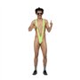 Mikamax – Borat Mankini – Maillot de Bain Borat – pour Les Hommes - Vert – Iconique - Enterrement de Vie de garçon – Soirée Pisc
