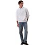 Calvin Klein 400Gsm Terry Badge Hoodie Lv04Rc274G Sweatshirts, White (Bright White), XL Homme