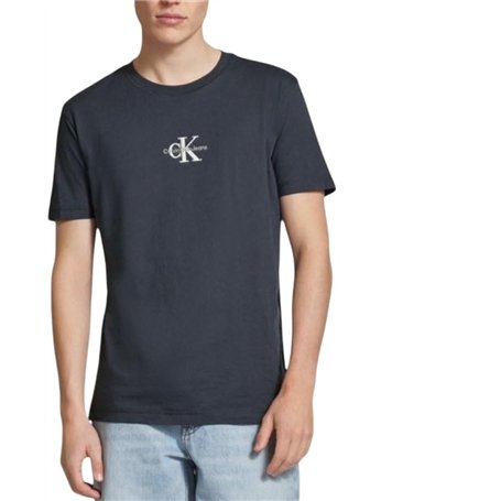 Calvin Klein T-Shirt Manches Courtes Homme Monologo Col Ras-du-Cou