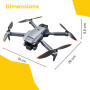 Killerbee X1 SE Sky Predator - Drone avec double caméra - Convient aux enfants et aux adultes - Moteurs sans balais - Ultra Fly