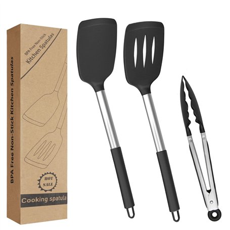 Spatule Silicone Cuisine Lot de 3