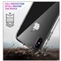 ZXLZKQ pour Wiko Power U30 (6.82 Pouces) Coque + 2 pièce Protecteur d'écran en verre trempé, Housse de Protection Clear en silic