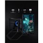 Samsung Écran PC Gaming Odyssey G30D 27'', 180Hz, 1ms, VA, Full HD (1920x1080), 3000:1, Ajustable en hauteur, pivotable, orienta
