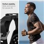 Spigen Rugged Band Bracelet Compatible avec Apple Watch Ultra 2/1 49mm, Series 10 46mm, Series 9/8/7/6/5/4/SE 45mm, 44mm - Noir