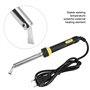 Fer à souder électrique professionnel 80W incurvé, pointe de fer à souder fer à souder thermoélectrique externe prise EU 220V