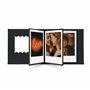 Polaroid Album photo festonné – Noir – Petit album photo pour photos instantanées Polaroid i-Type, 600 et SX-70, capacité 40 pho