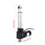 5mm / s Vitesse de Course 200-500mm métal DC 12V actionneur linéaire 6000N actionneur linéaire électrique Sensible pour Les appa
