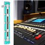 Potentiomètre à glissière, 5 pièces 75mm Behringer Mixer Fader B10K Double Channel Straight Slide Mixer Fader