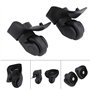 RiToEasysports 2 pièces/Ensemble Roues de Bagage à Une rangée de Rechange Valise muet Roues à Rouleaux Simples pour Accessoire d