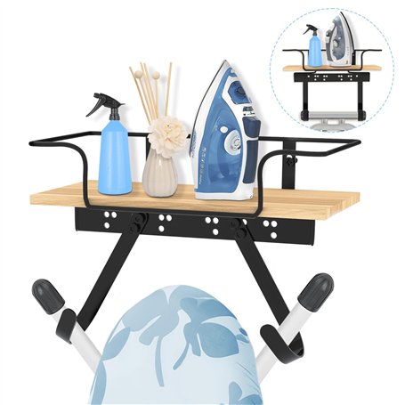 HAWAKA Support de planche à repasser pour buanderie