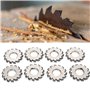 8Pcs Fraises à Tailler Les Engrenages en Acier à Grande Vitesse Involute Engrenages Outils de Coupe 14.5 ° Diamètre Intérieur 22