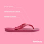 Havaianas - Top Color, Tongs Confortables, Durables et Légères, Semelle Antidérapante, Adultes Unisexe