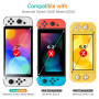 ivoler Pack de 4 Verre Trempé Compatible avec Nintendo Switch OLED Modèle 7 Pouces Modèle 2021, avec Kit Installation Offert, Fi