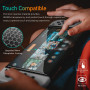 ivoler Pack de 4 Verre Trempé Compatible avec Nintendo Switch OLED Modèle 7 Pouces Modèle 2021, avec Kit Installation Offert, Fi